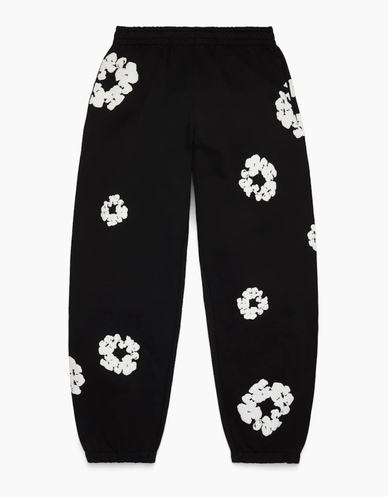 Denim Tears Cotton Wreath Black White Bottoms