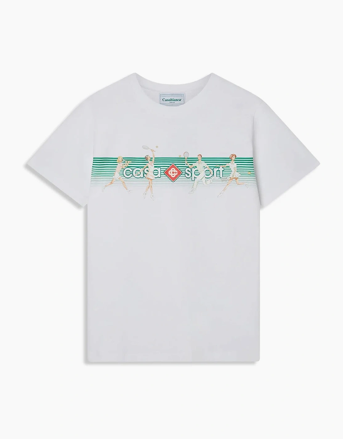 Casa Blanca Tee Shirt Playful Stripes