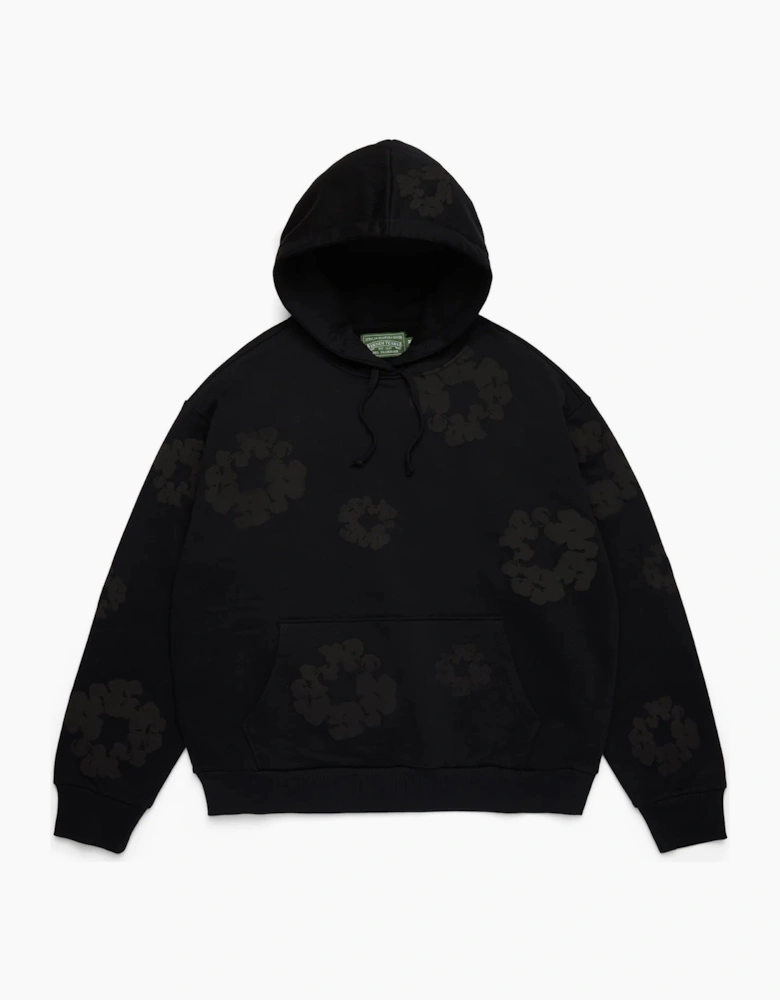 Denim Tears Cotton Wreath Monochrome Hoodie
