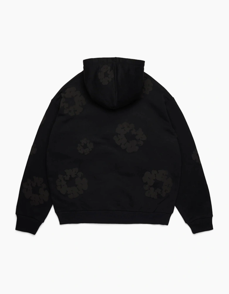 Denim Tears Cotton Wreath Monochrome Hoodie