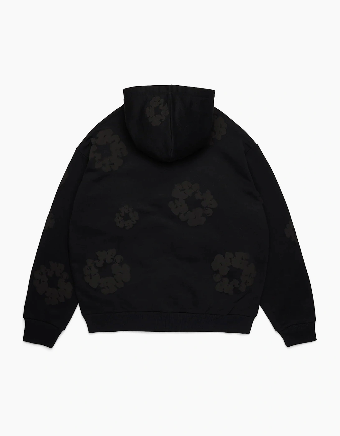 Denim Tears Cotton Wreath Monochrome Hoodie