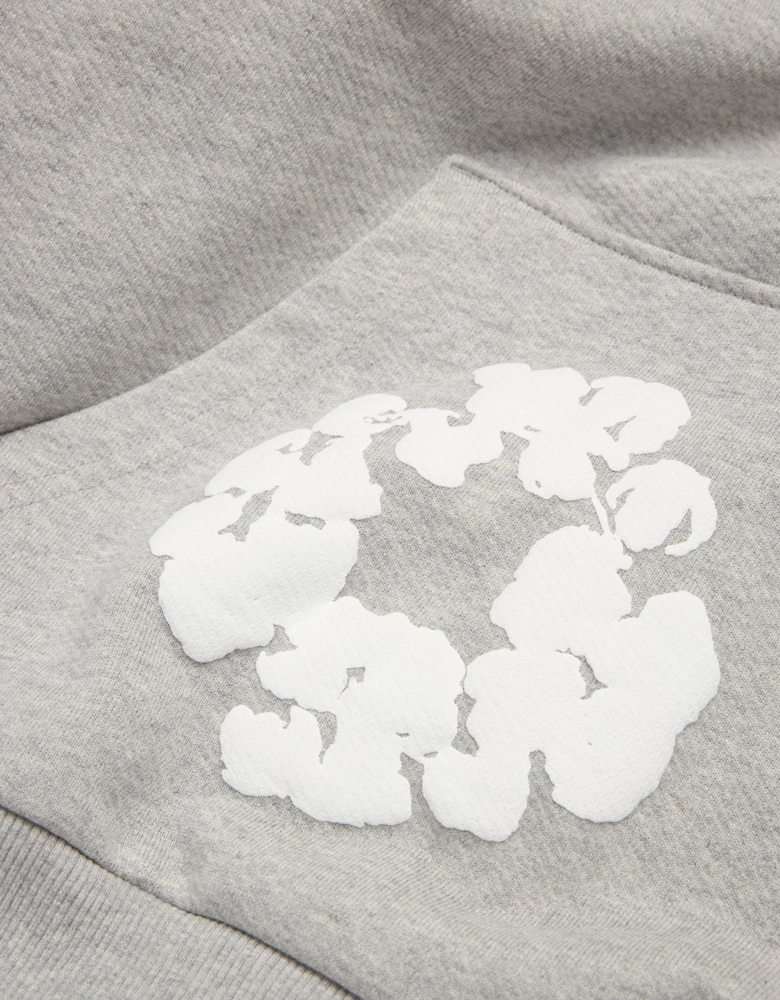 Denim Tears Cotton Wreath Grey Hoodie