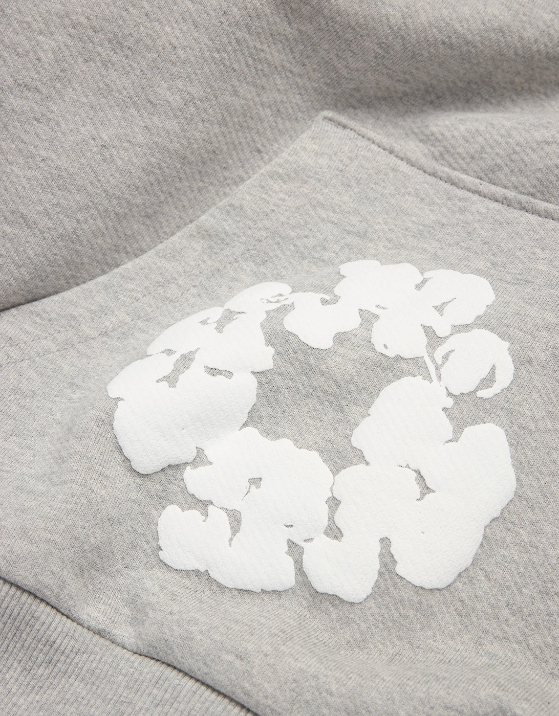 Denim Tears Cotton Wreath Grey Hoodie