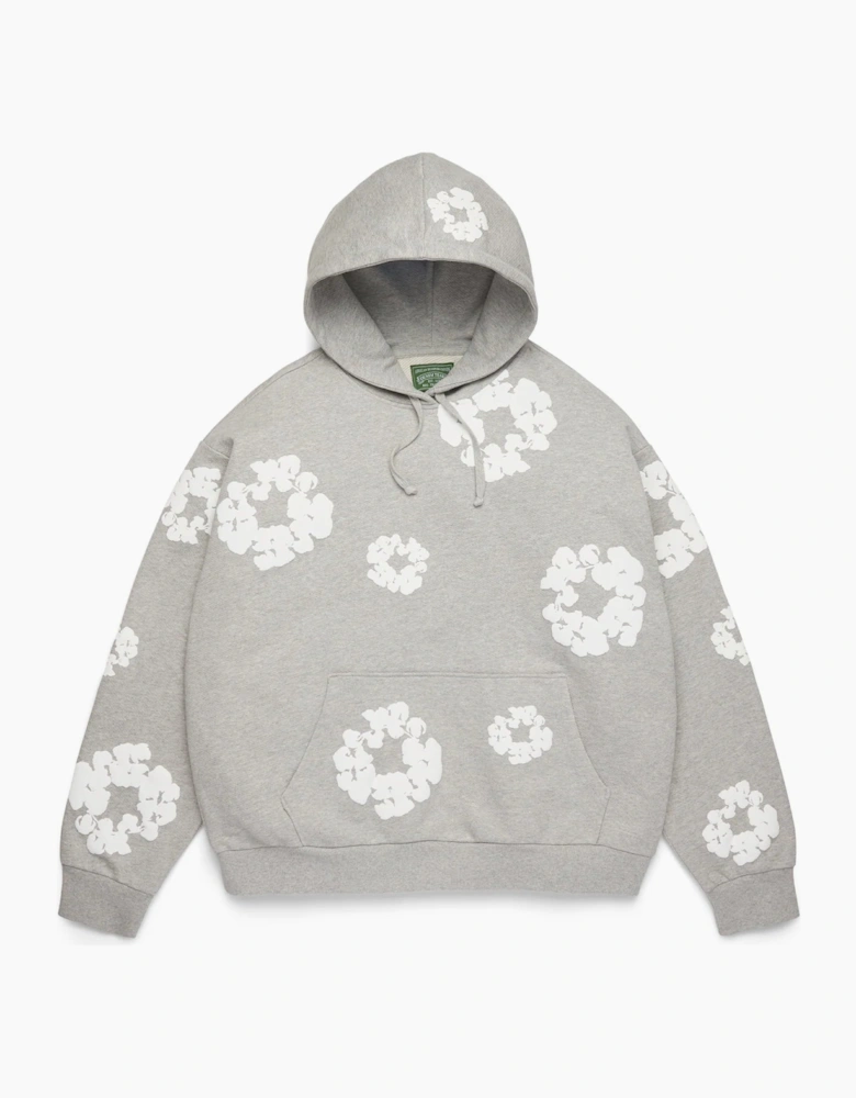 Denim Tears Cotton Wreath Grey Hoodie