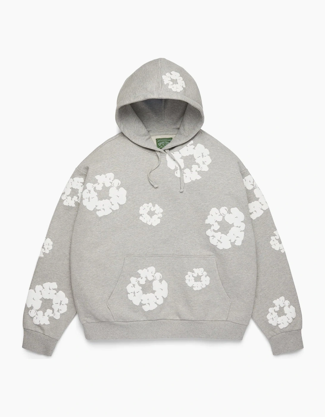 Denim Tears Cotton Wreath Grey Hoodie, 4 of 3