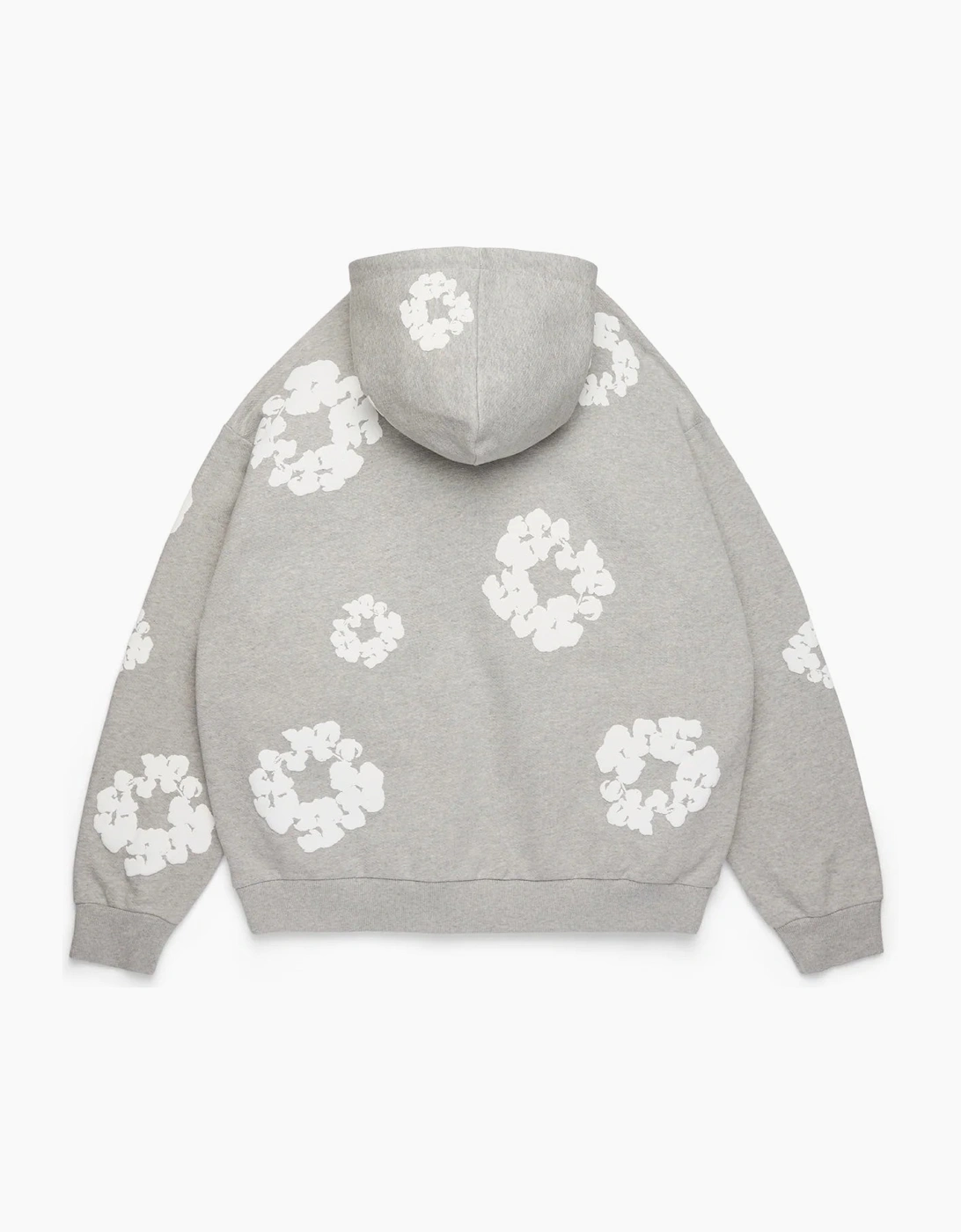Denim Tears Cotton Wreath Grey Hoodie