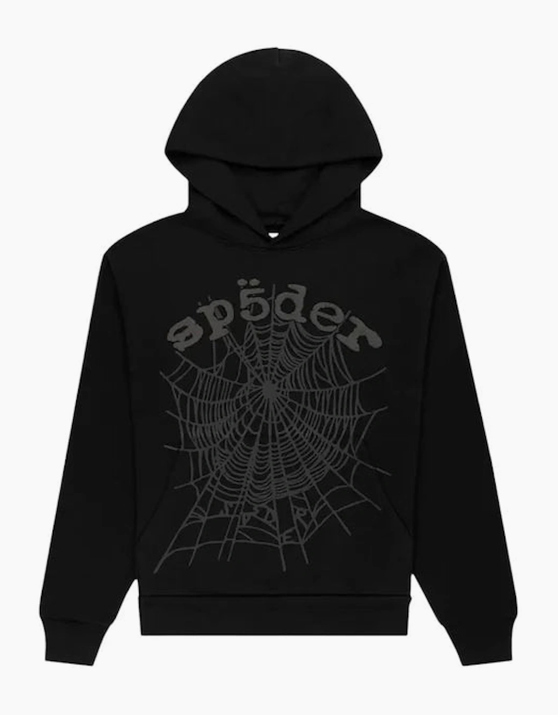 Sp5der Black Hoodie Mens spider, 3 of 2