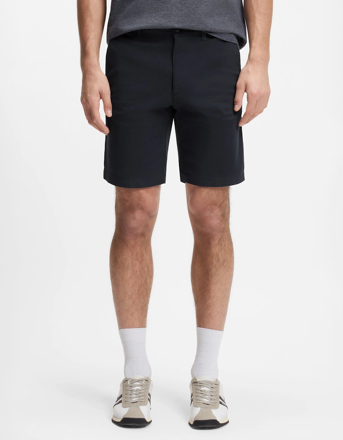 BOSS Orange Mens Slim Chino Shorts - Dark Blue 403