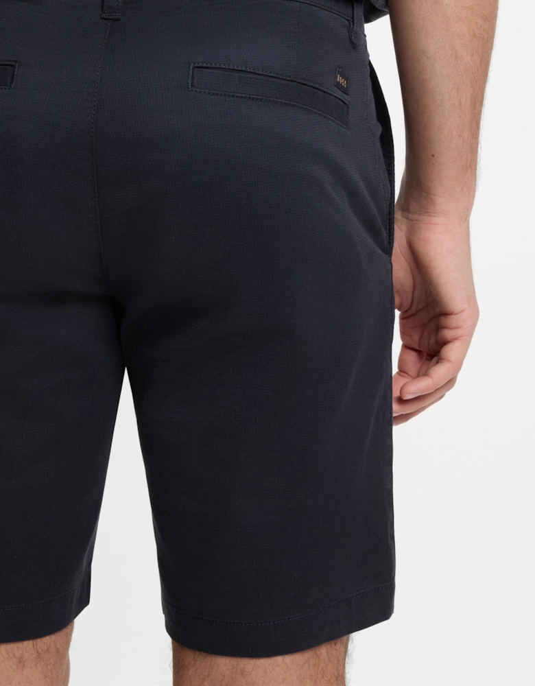 BOSS Orange Mens Slim Chino Shorts - Dark Blue 403