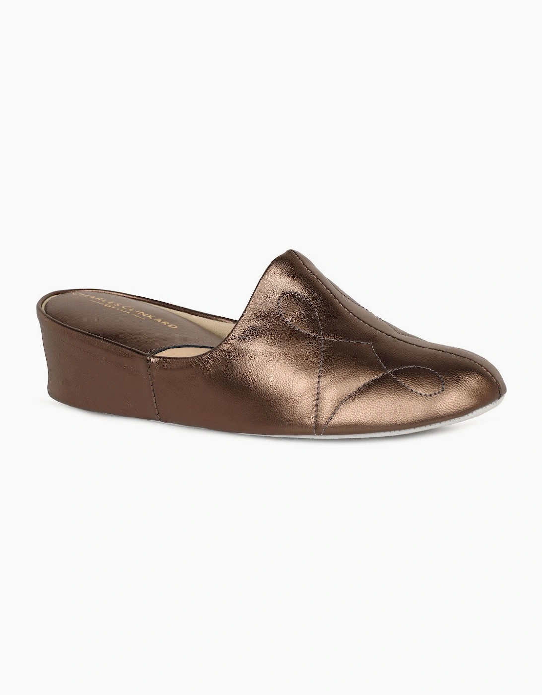 Dulcie Leather Ladies Slippers