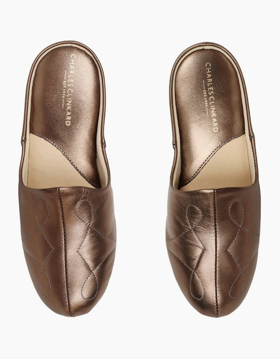 Dulcie Leather Ladies Slippers