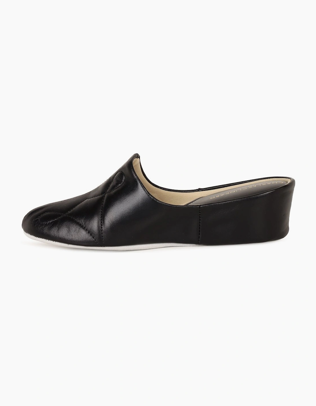Dulcie Leather Ladies Slippers