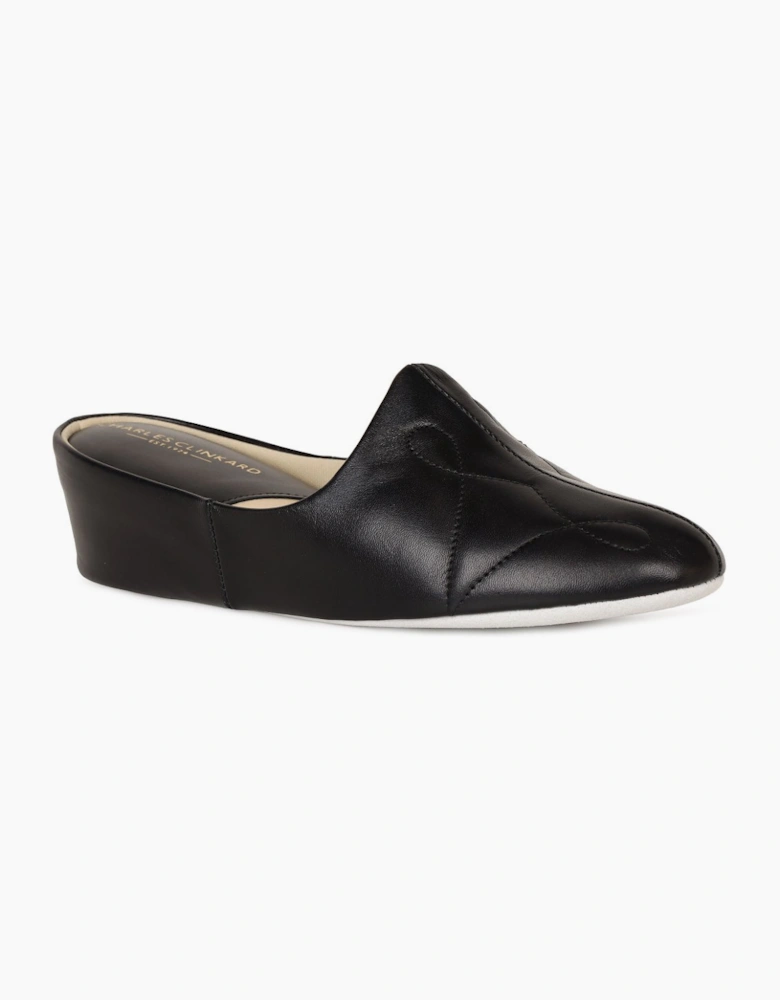 Dulcie Leather Ladies Slippers