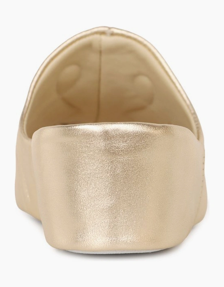 Dulcie Leather Ladies Slippers