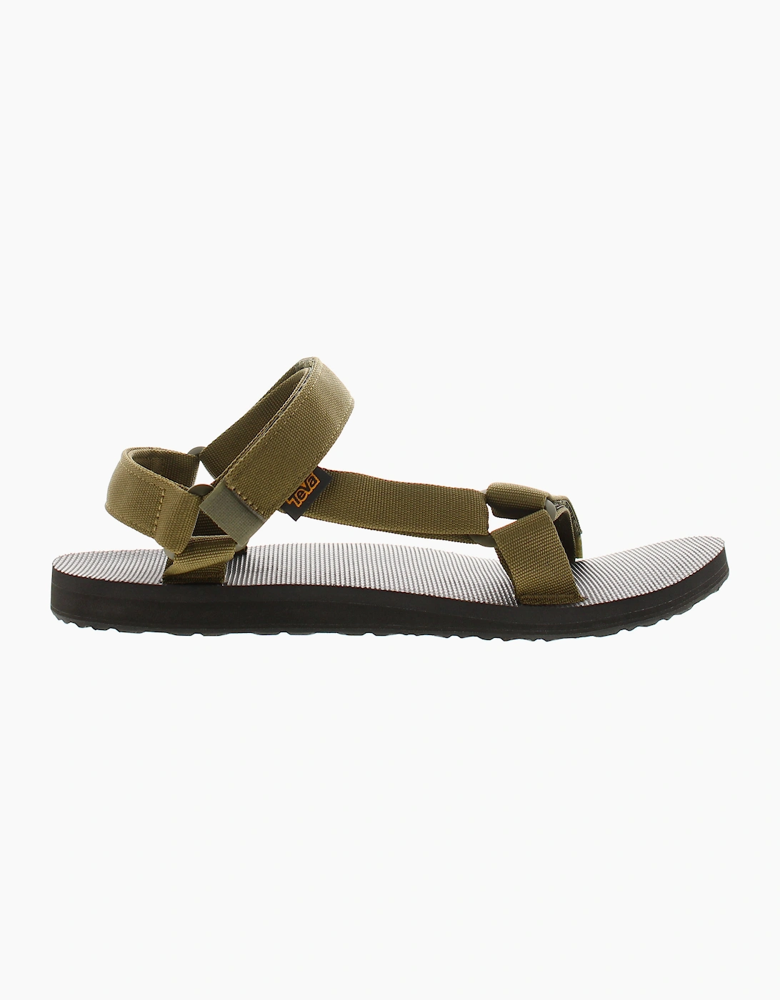 Teva Mens Walking Sandals Teva Original Universal Touch Fastening dark olive UK