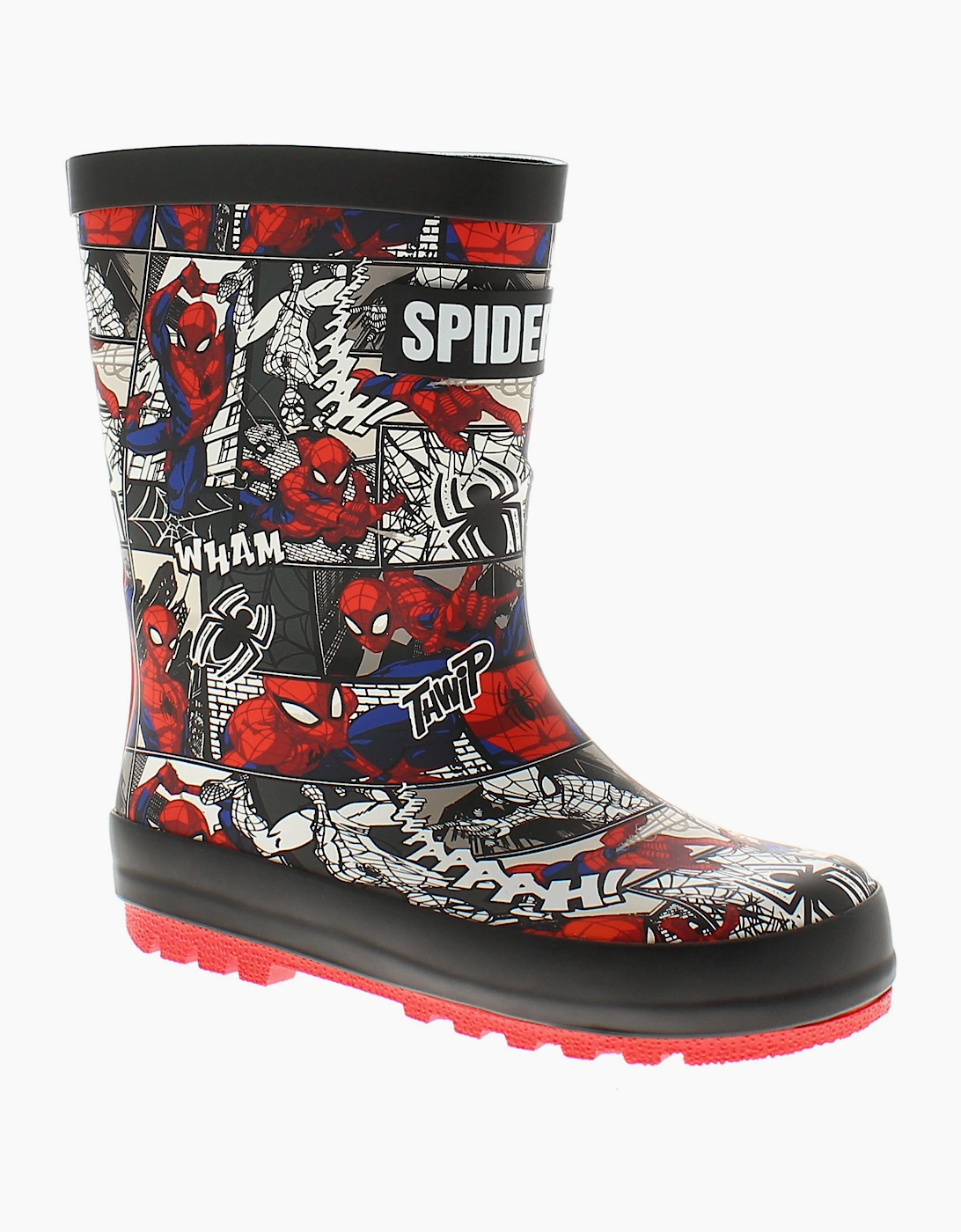 Spiderman Boys Wellington Boots Kingston Welly assorted UK Size