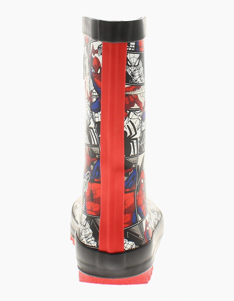 Spiderman Boys Wellington Boots Kingston Welly assorted UK Size