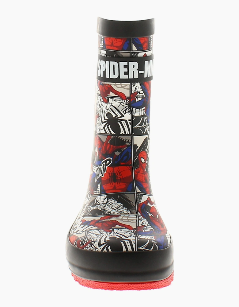 Spiderman Boys Wellington Boots Kingston Welly assorted UK Size