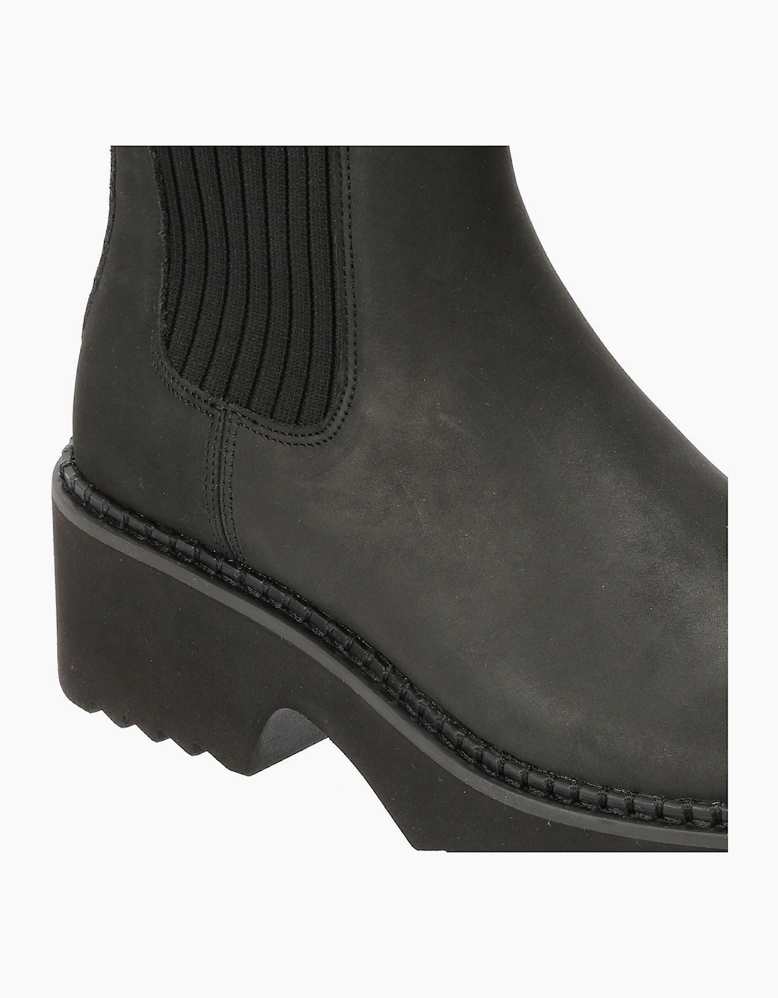 TOMS Millie Nubuck Leather Women's Black Boots