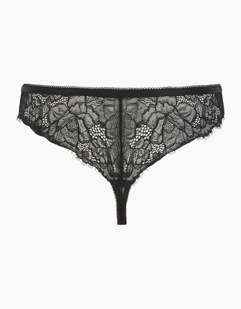 Etta Floral Patterned Thong