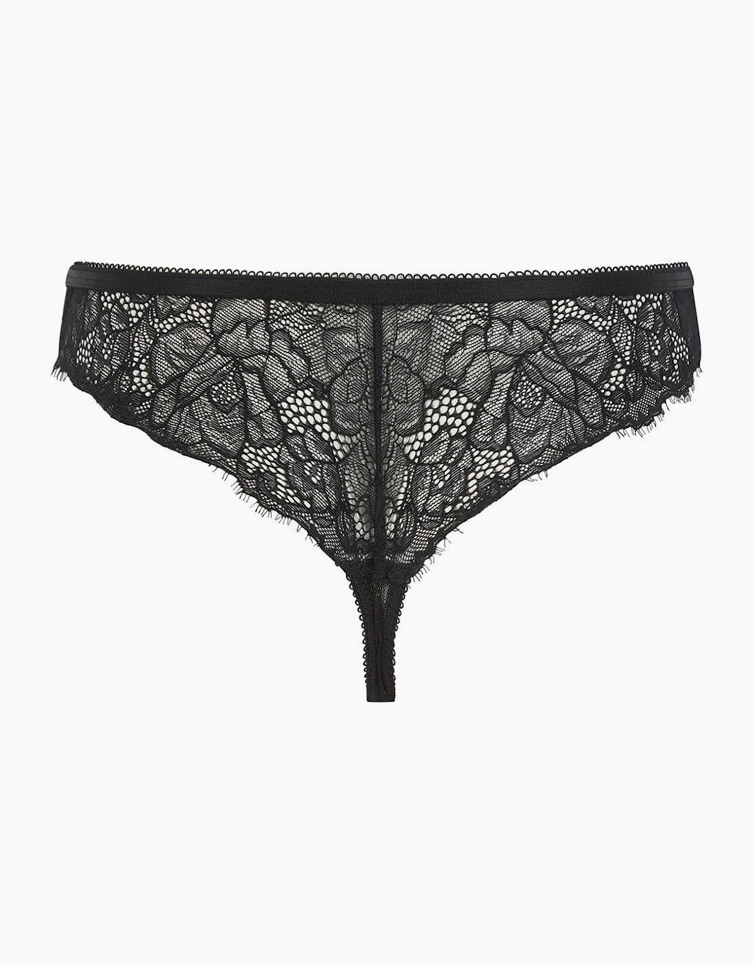 Etta Floral Patterned Thong