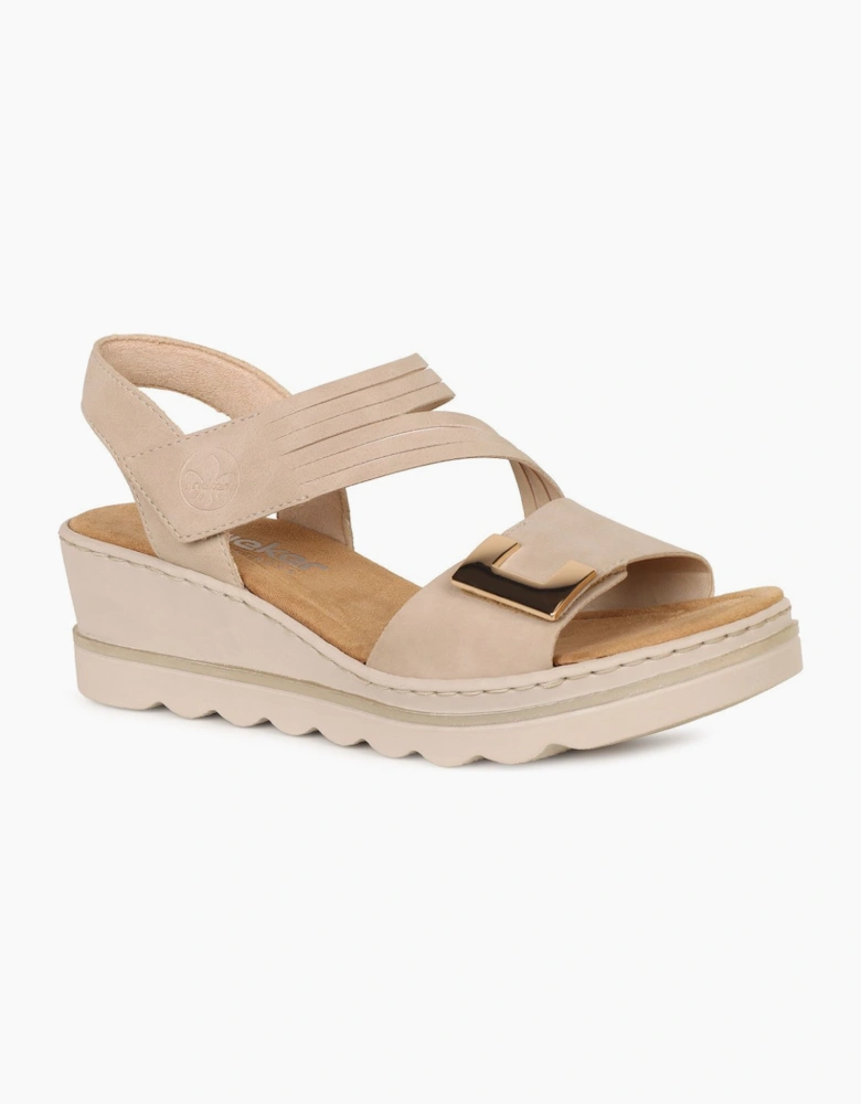 Haiti Womens Wedge Heel Sandals