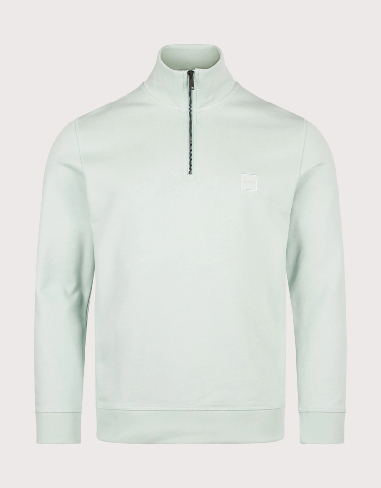 Regular Fit Zetrust Quarter Zip Sweatshirt