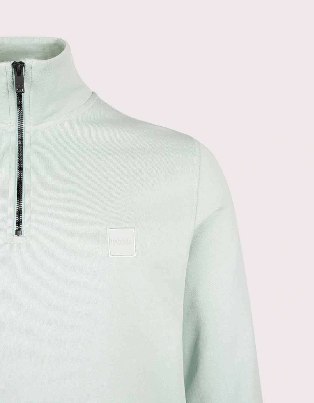 Regular Fit Zetrust Quarter Zip Sweatshirt