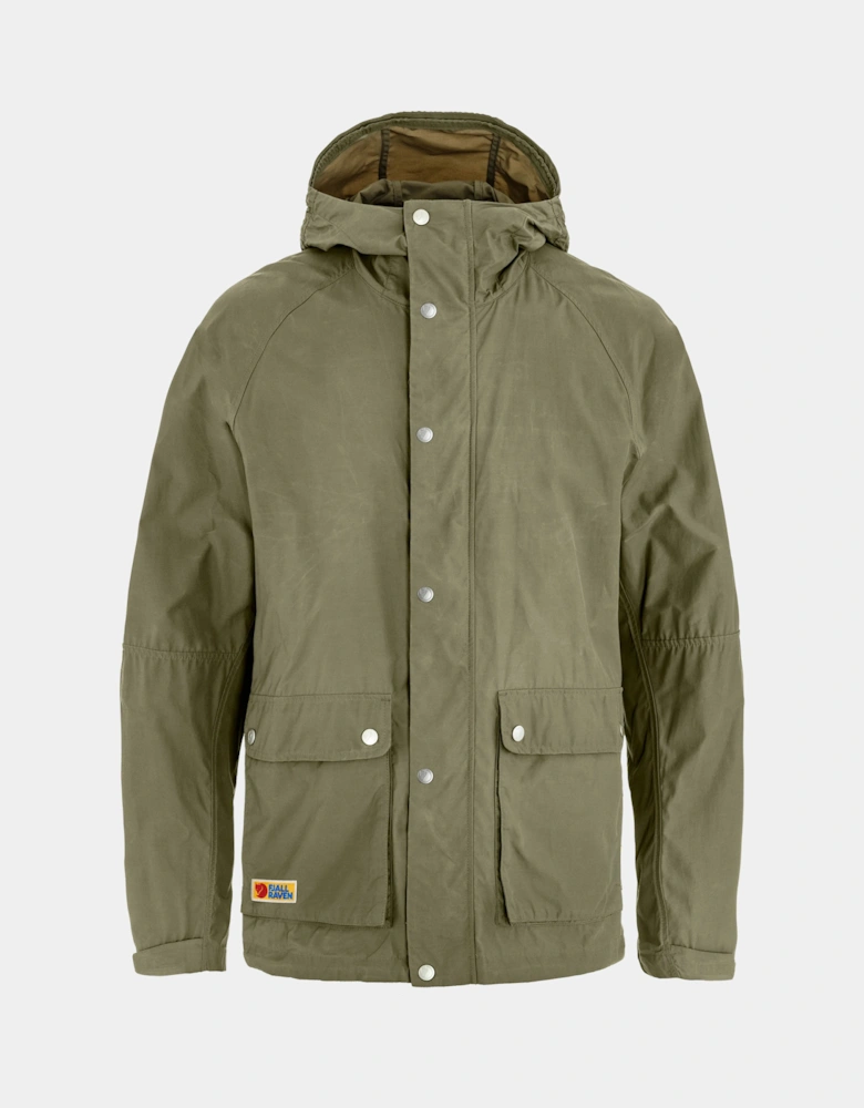 Fjallraven Vardag Vindby Mens Weather Resistant Jacket - Green 620
