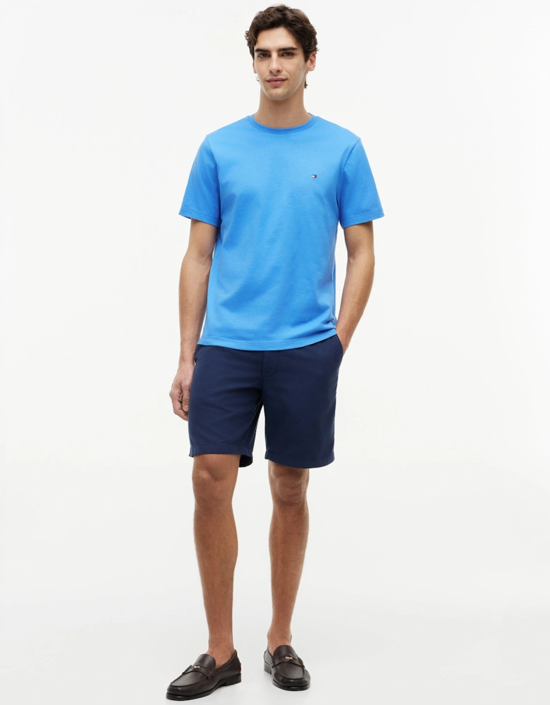 Tommy Hilfiger Essential Seasonal Regular Fit Solid Mens T-Shirt - Blue Spell