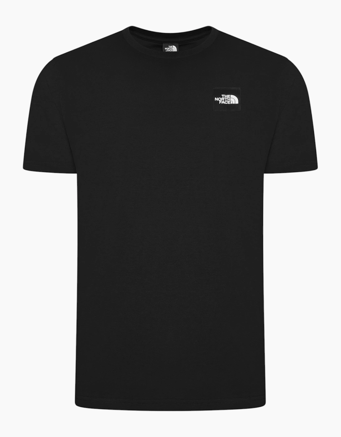 The North Face Mens T Shirt NSE Patch Logo Crew Neck Short Sleeve Cotton Tee