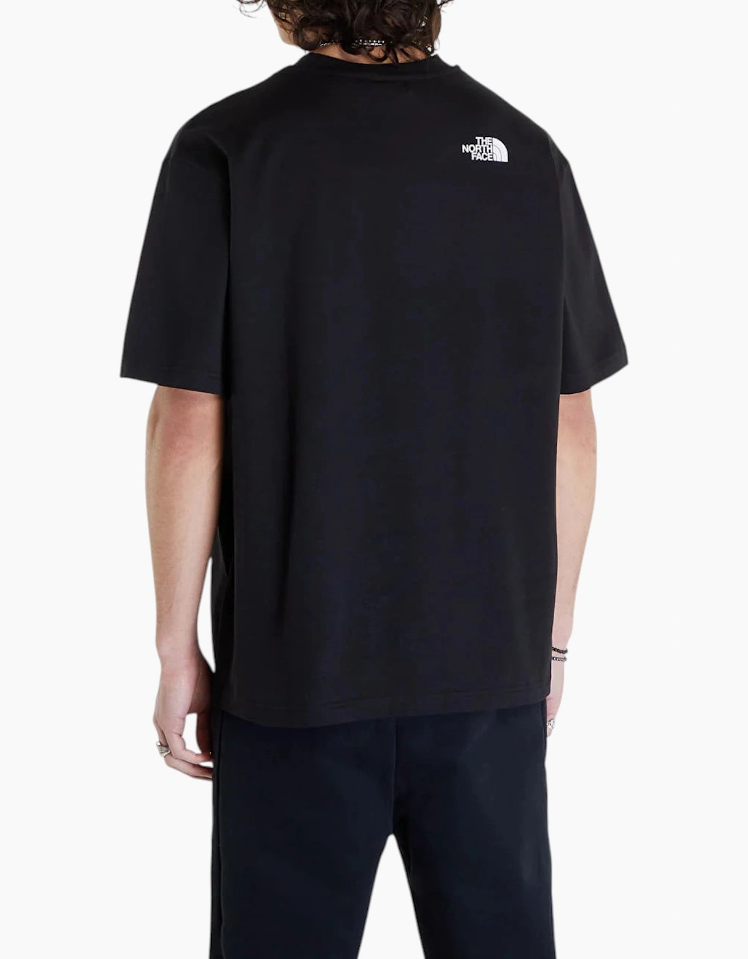 The North Face Mens T Shirt NSE Patch Logo Crew Neck Short Sleeve Cotton Tee