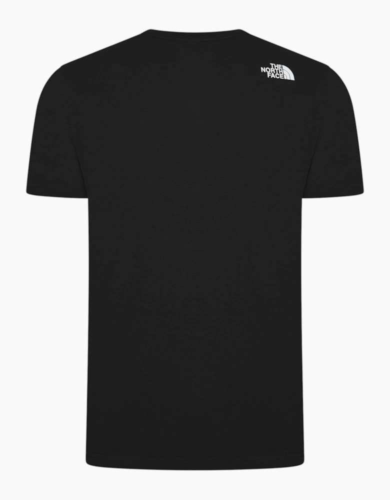 The North Face Mens T Shirt NSE Patch Logo Crew Neck Short Sleeve Cotton Tee