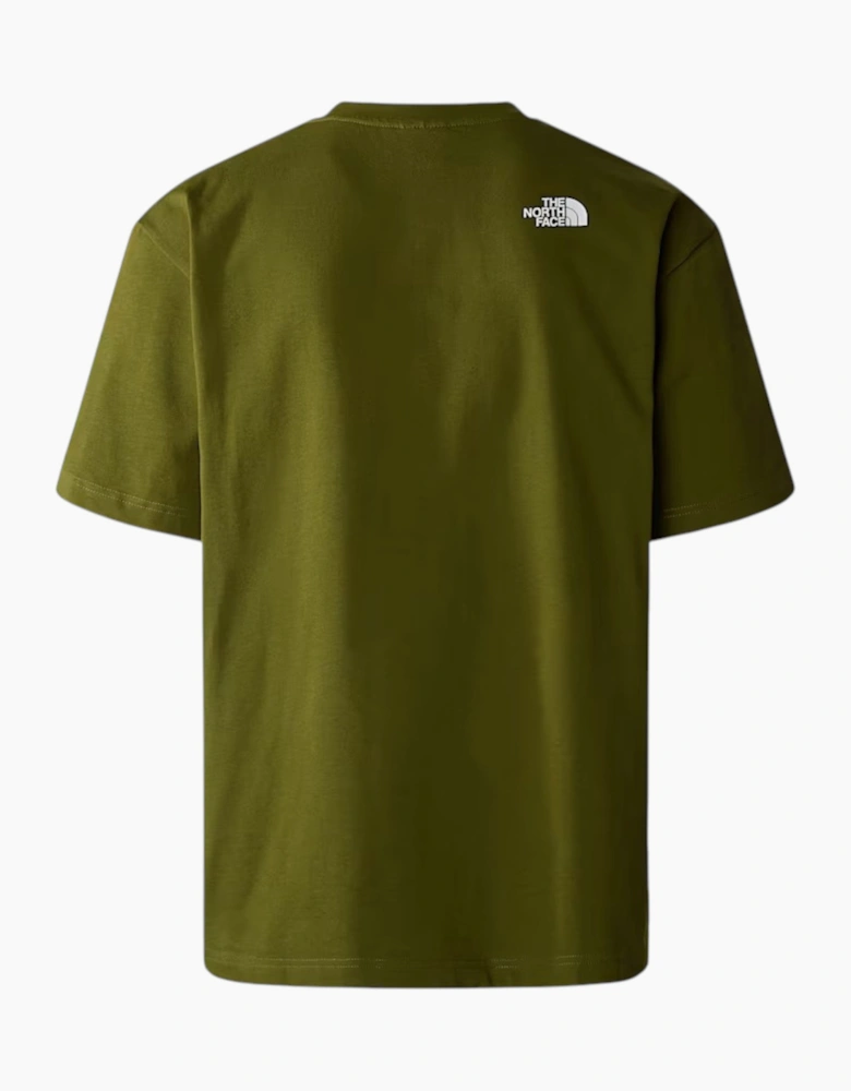 The North Face Mens T Shirt NSE Patch Logo Crew Neck Short Sleeve Cotton Tee