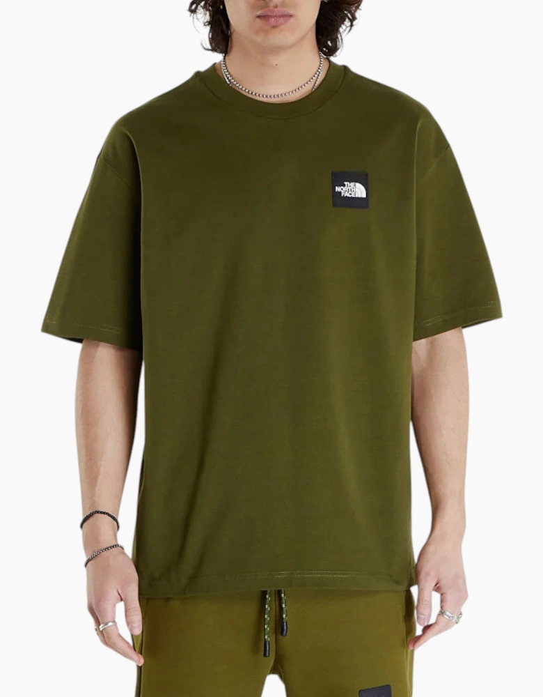 The North Face Mens T Shirt NSE Patch Logo Crew Neck Short Sleeve Cotton Tee