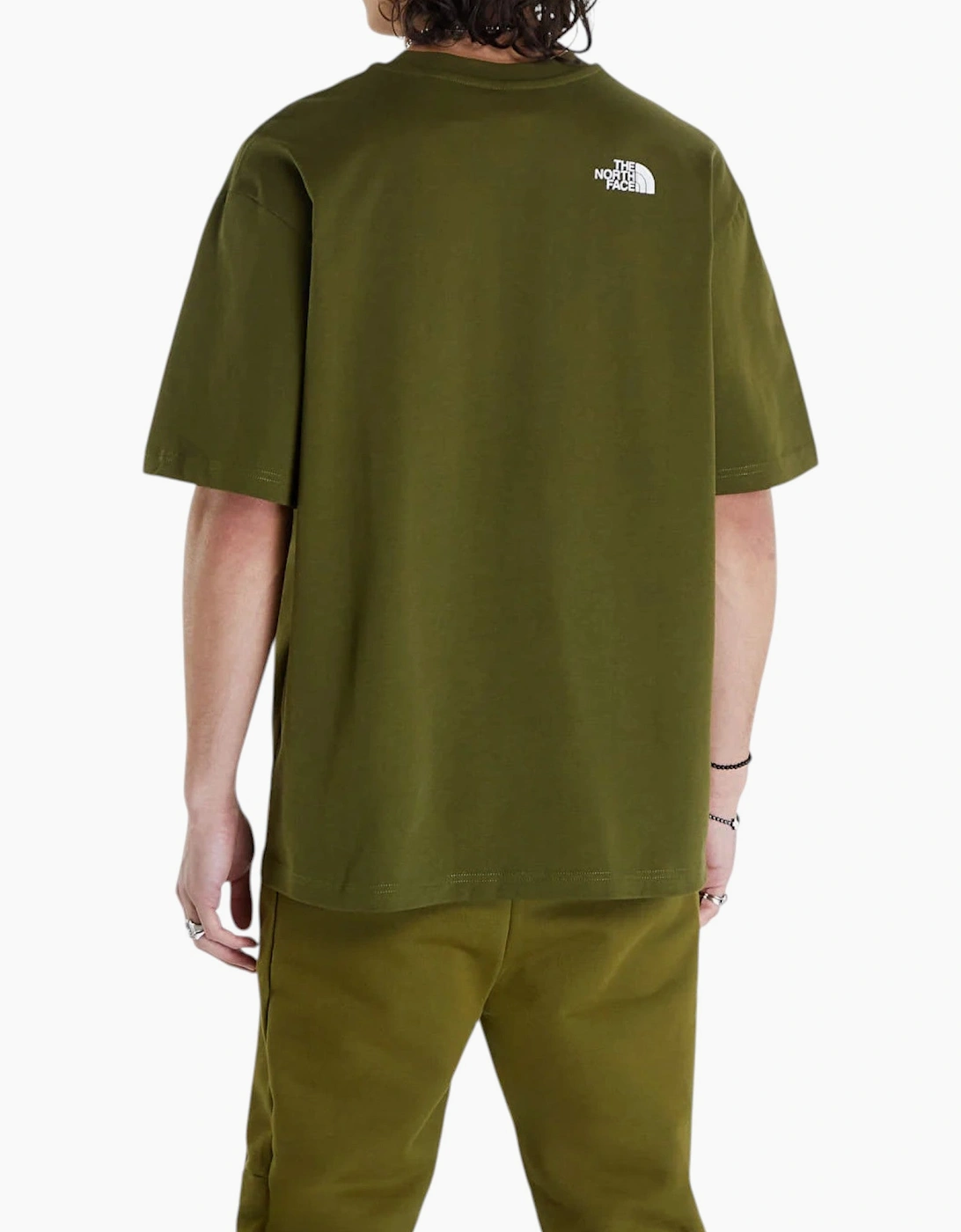The North Face Mens T Shirt NSE Patch Logo Crew Neck Short Sleeve Cotton Tee