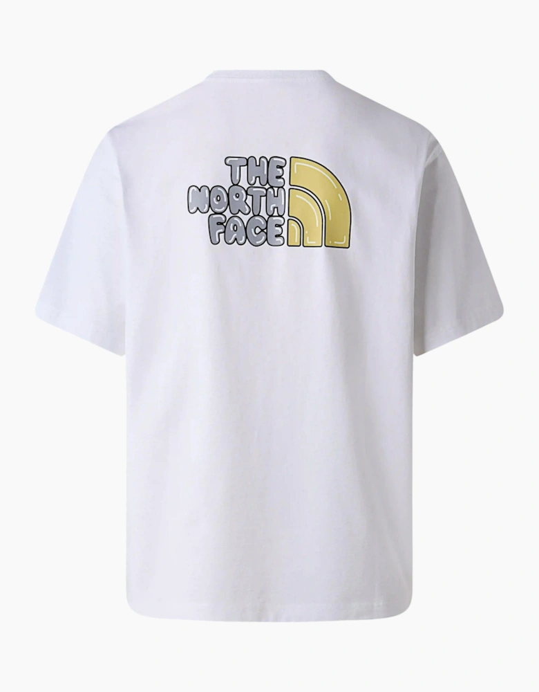The North Face Mens T Shirt Bubble Logo Relaxed Fit Crew Neck Summer Tee