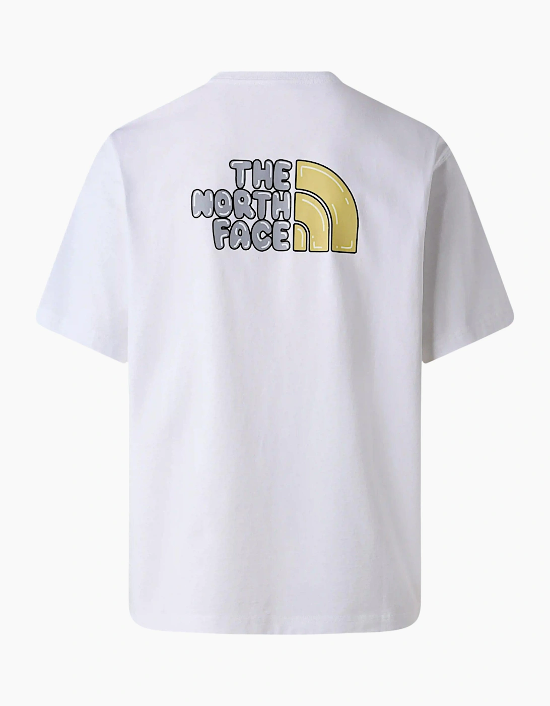 The North Face Mens T Shirt Bubble Logo Relaxed Fit Crew Neck Summer Tee