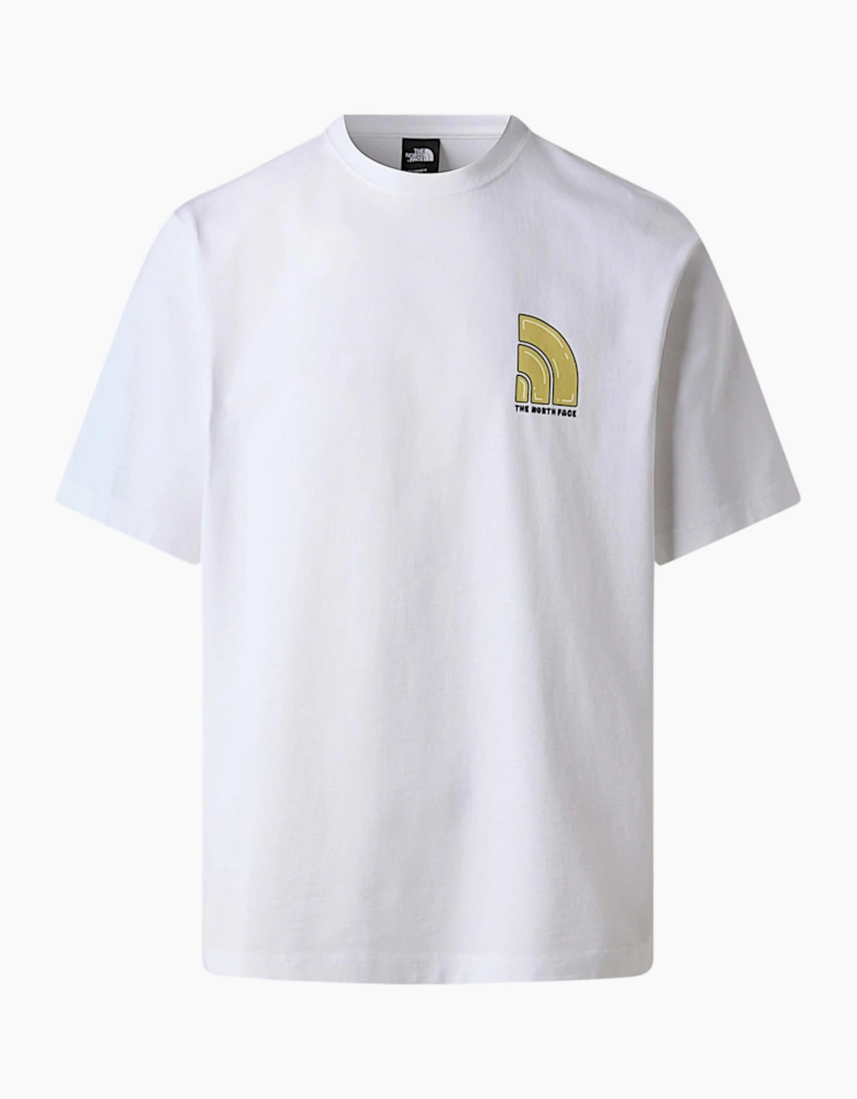 The North Face Mens T Shirt Bubble Logo Relaxed Fit Crew Neck Summer Tee