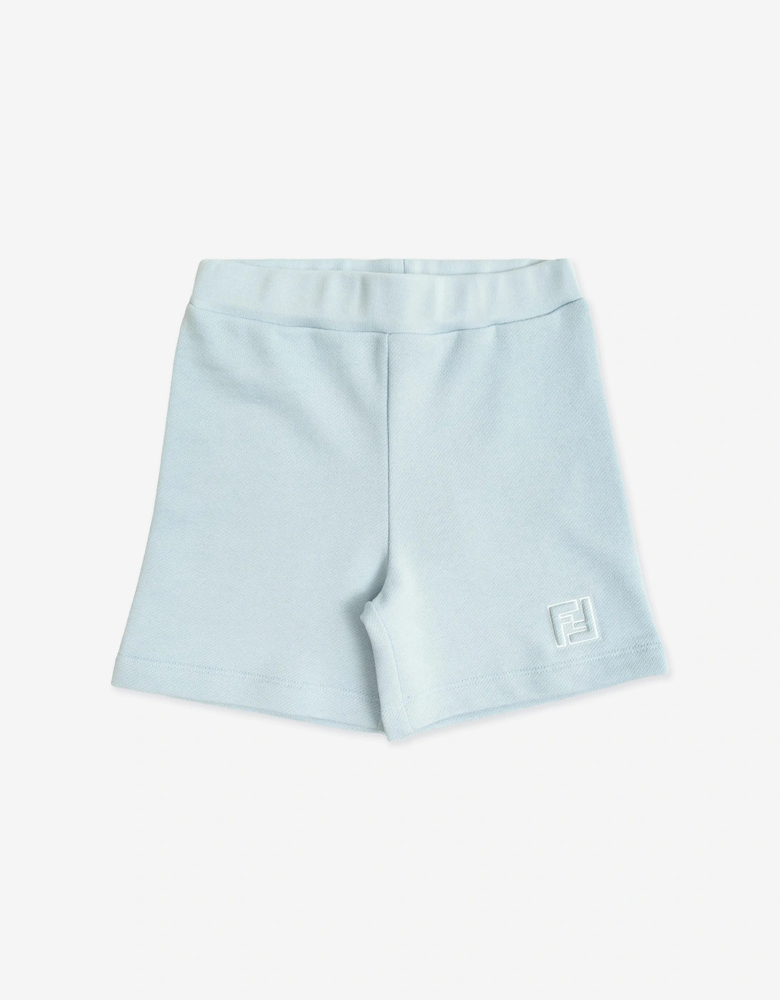 Fendi Baby Boys Logo Shorts in Blue