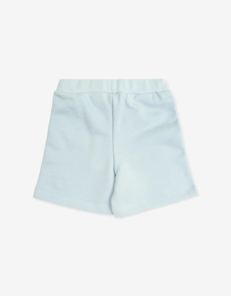 Fendi Baby Boys Logo Shorts in Blue