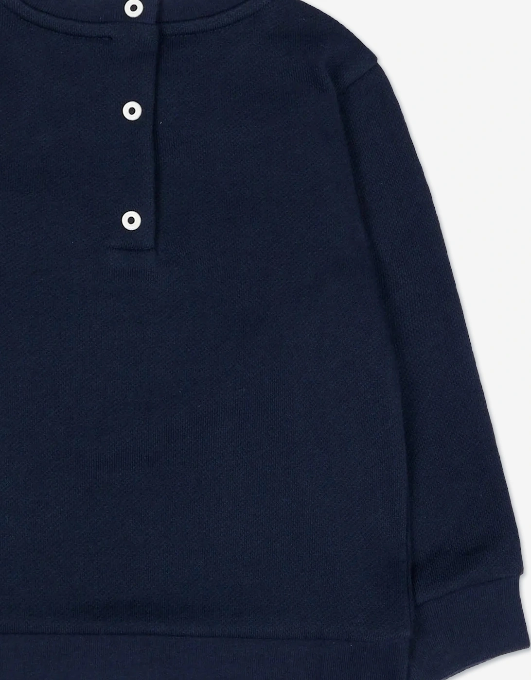 Fendi Baby Boys Logo Sweatshirt in Navy