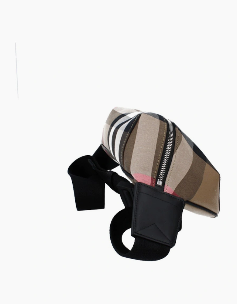 Burberry Sonny Check Bumbag - Taupe Brown