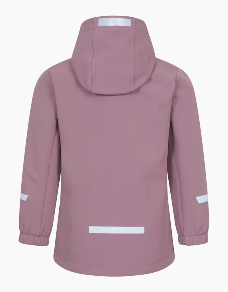 Mountain Warehouse Childrens/Kids Huxley Reflective Soft Shell Jacket