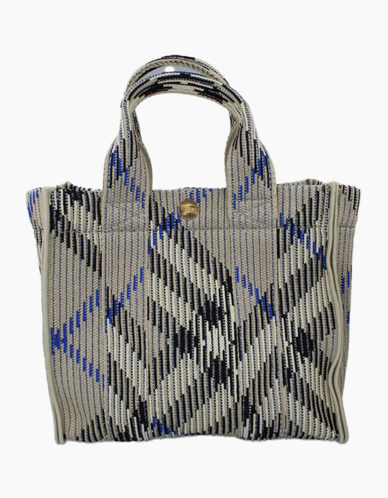 Burberry Mini Knitted Tote - Lichen