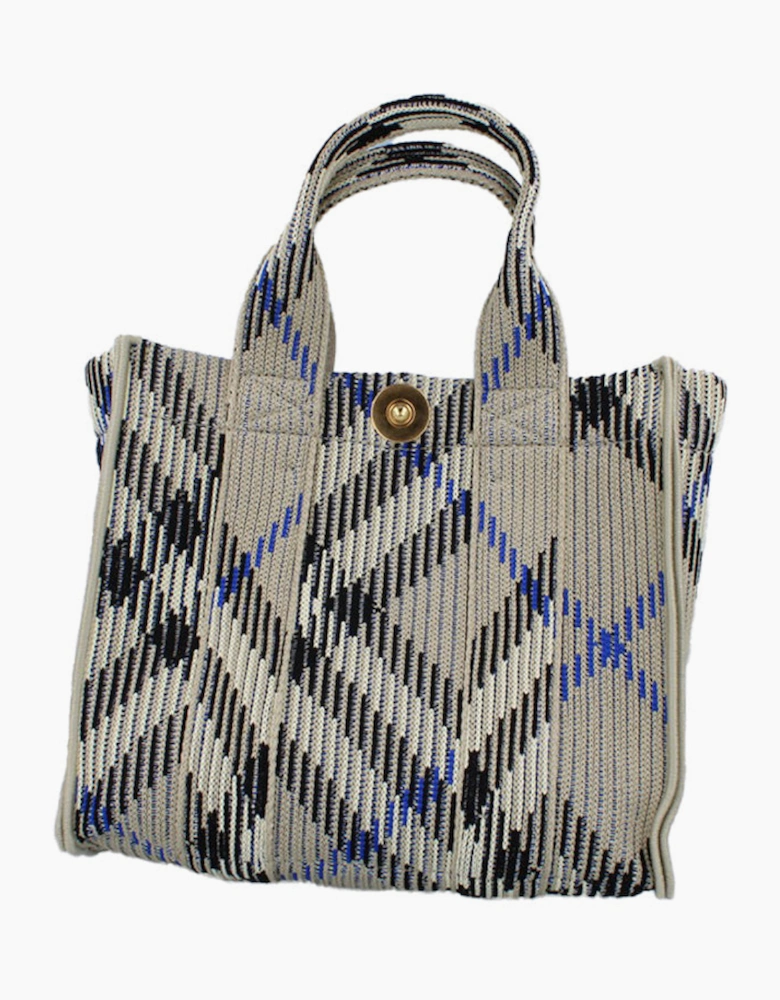 Burberry Mini Knitted Tote - Lichen