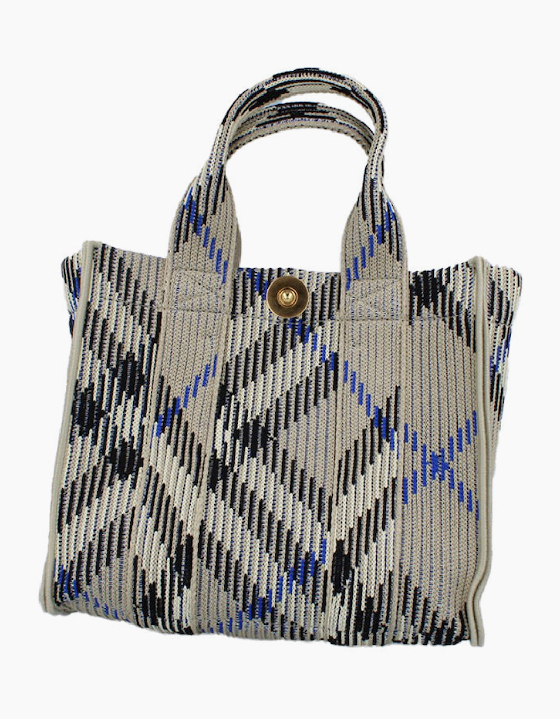Burberry Mini Knitted Tote - Lichen