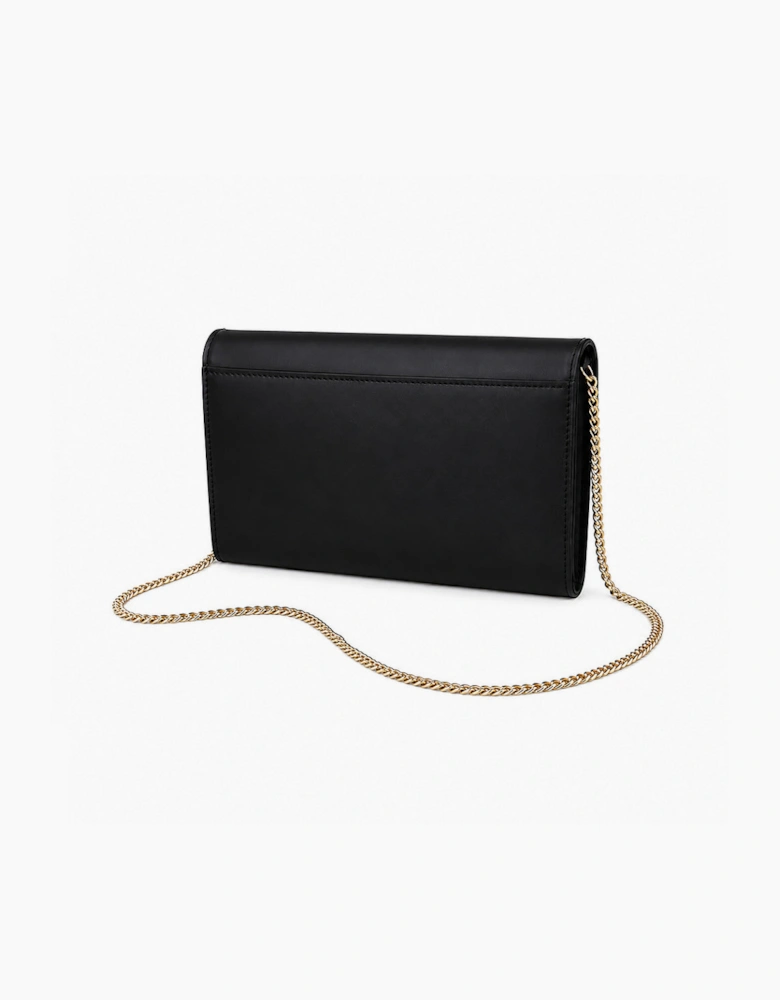 Burberry Hannah Leather Bag - Black