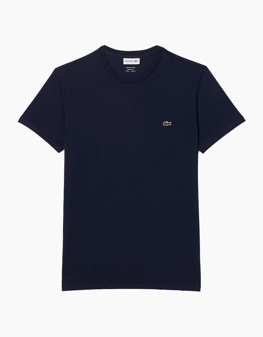 Lacoste Mens T Shirts TH6709 Crew Neck Top