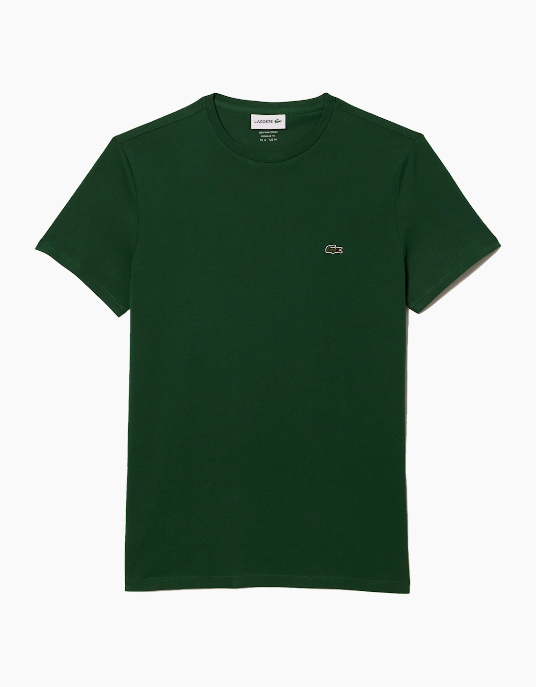 Lacoste Mens T Shirts TH6709 Crew Neck Top
